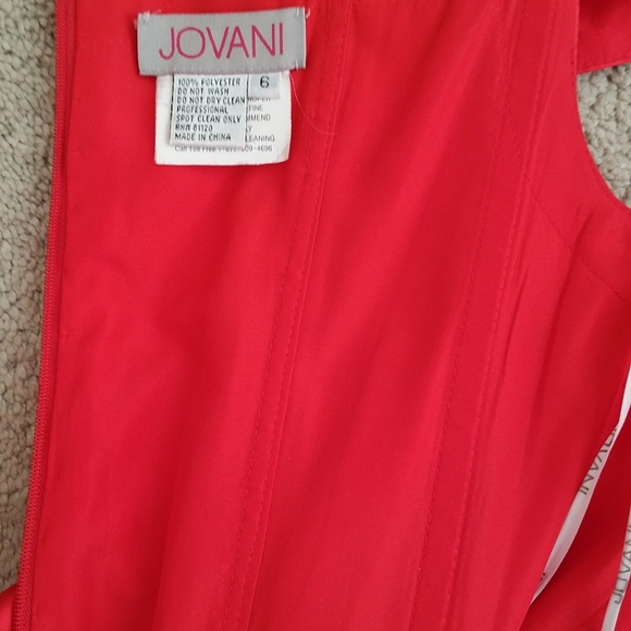 Jovani off the shoulder mermaid evening gown - Picture 8 of 8